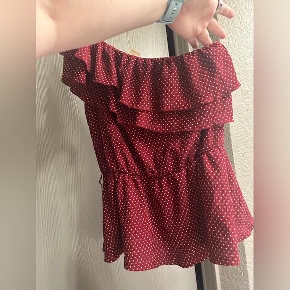 Maeve Rita Ruffled One-Shoulder Top - Picture 11 of 11